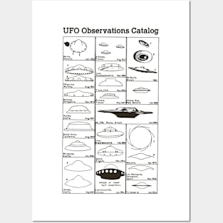 UFO Observations Catalog Posters and Art